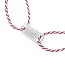 Bracelet en acier et cordon