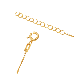 Bracelet en argent doré et oxydes de zirconium