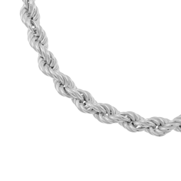 Bracelet en argent rhodié