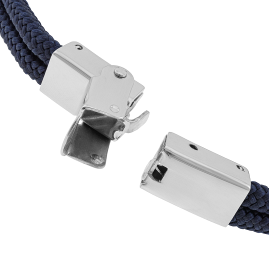 Bracelet en acier et cordon