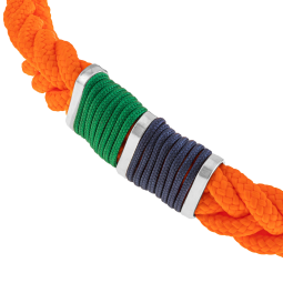 Bracelet en acier et cordon