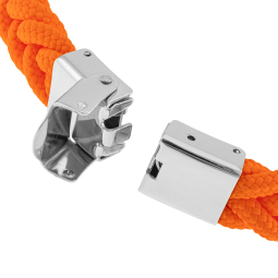 Bracelet en acier et cordon