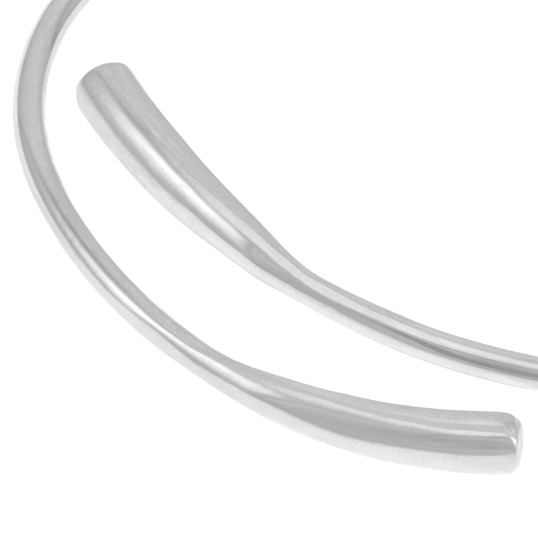 Bracelet jonc en argent rhodié Bracelet jonc en argent rhodié