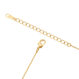 Collier 3 rangs en plaqué or et oxydes de zirconium