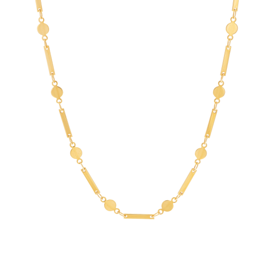 Collier en plaqué or