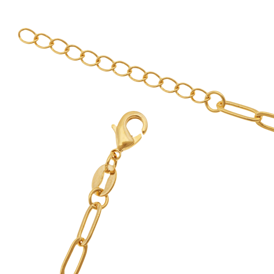 Collier en plaqué or et laque, LOVE Collier en plaqué or et laque, LOVE