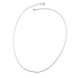 Chaine en plaqué or maille corde