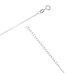 Collier en argent rhodié, arbre de vie