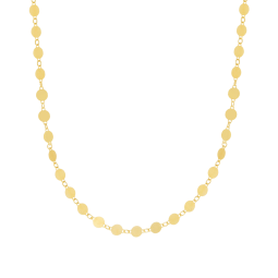 Collier en argent doré