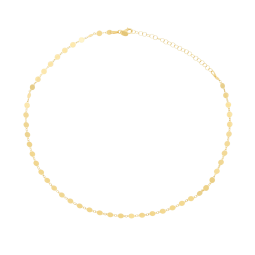 Collier en argent doré