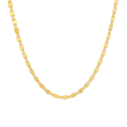 Collier en argent doré