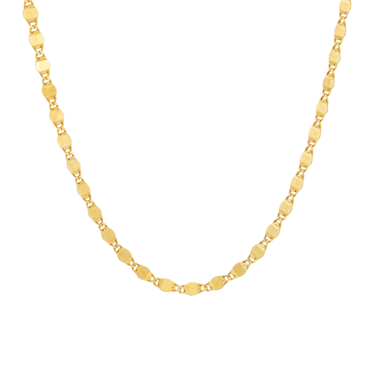 Collier en argent doré