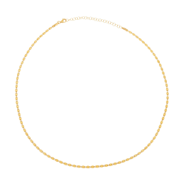 Collier en argent doré