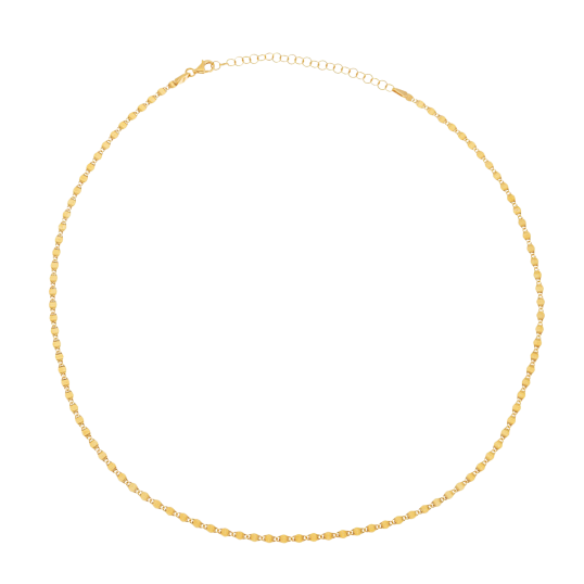 Collier en argent doré