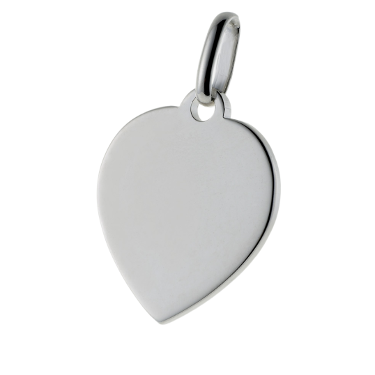 Pendentif coeur en argent