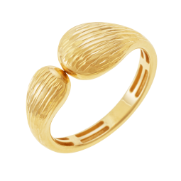Bague en or jaune, goutte