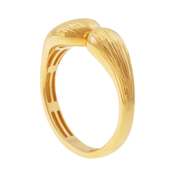 Bague en or jaune, goutte