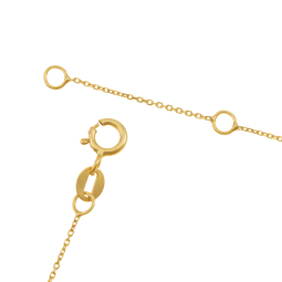 Bracelet en or jaune, motif ajouré