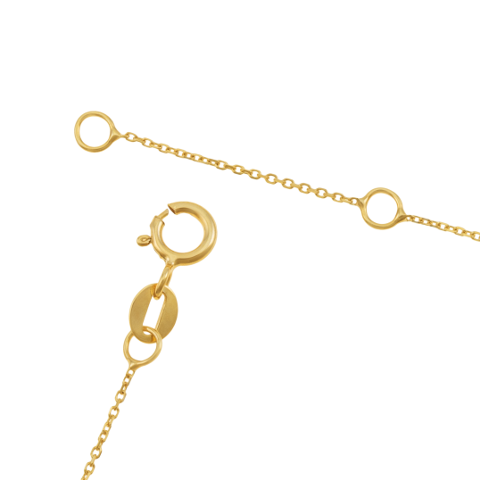 Bracelet en or jaune, motif ajouré