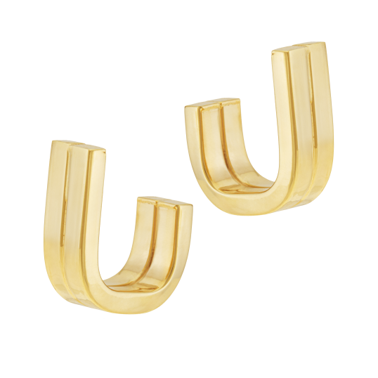 Boucles d'oreilles en or jaune 