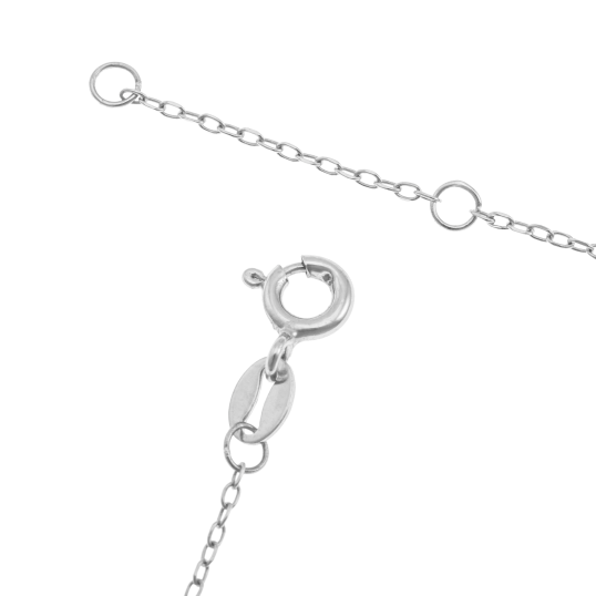 Collier en or jaune et argent rhodié, perle de culture 