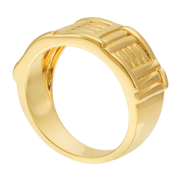 Bague en plaqué or, doré à l'or fin 