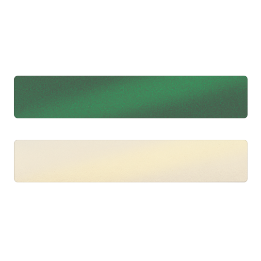 Simili cuir vert-beige nacré pour bracelet Méli Versa 30mm