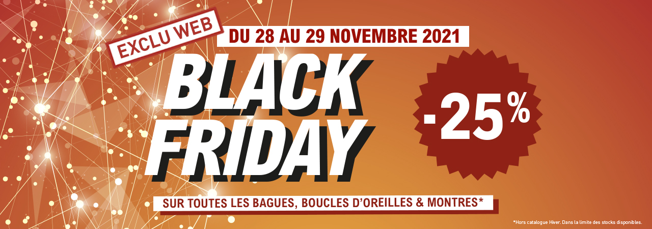 Prolongation Black Friday Boucles d'Oreilles - Promotions Le Manège à Bijoux®